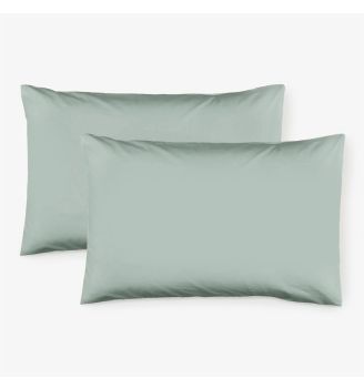 Set de fețe de pernă NEFRIT VERDE, 100% bumbac ranforce, 50/70 cm