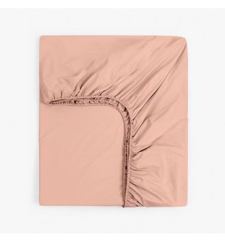 Cearsaf de pat cu elastic PIERSICA PERCALE 180/200/30 cm 