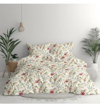Lenjeria de pat MEADOW 100% Bumbac Ranforce 3 piese 