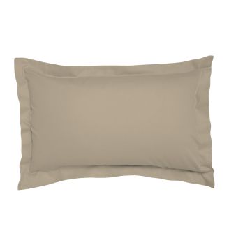 Fata de perna SATEEN TAUPE 50/70 cm 100% bumbac satinat 