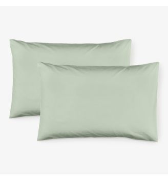 Set de fețe de pernă NEFRIT VERDE, 100% bumbac ranforce, 50/70 cm