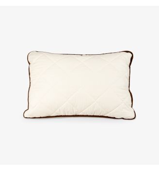 Perna confortabila NATURAL cu husa din 100% bumbac natural netratat