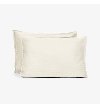  Set fete de perna SEVILLA LUX ECRU 50/70 cm 100% bumbac satinat  