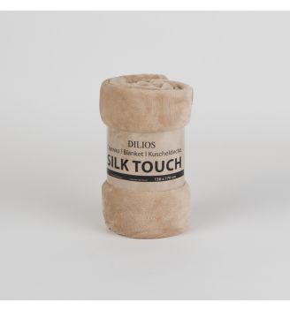 Pătură polară Silk Touch BEJ, 130/170 cm