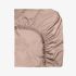 Cearsaf de pat cu elastic SATEEN ROSE 100/200/25 cm 100% bumbac satinat
