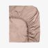 Cearsaf de pat cu elastic SATEEN ROSE 140/200/25 cm 100% bumbac satinat
