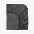 Cearsaf de pat cu elastic SATEEN SMOKY 100/200/25 cm 100% bumbac satinat