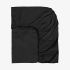 Cearșaf cu elastic NEGRU, 100% bumbac ranforce, 160/200/30 cm