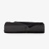 Cearsaf de pat normal SATEEN NEGRU 150/260 cm 100% bumbac satinat