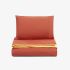 Lenjerie de pat NUANCES TERRA/GALBEN 100% bumbac ranforce 2 piese