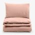 Lenjerie de pat fara cearsaf de pat PIERSICA PERCALE 2 piese