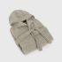 Halat de baie THEIA GREY S/M Bumbac Reciclat