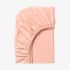Cearșaf cu elastic 160/200/25 PIERSICA Jersey de Bumbac