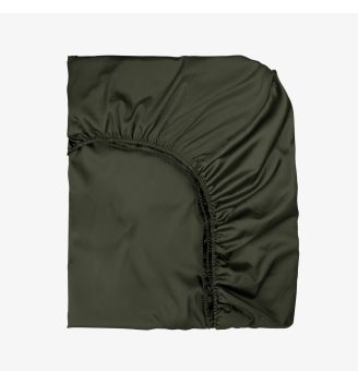 Cearsaf de pat cu elastic SATEEN HUNTER 180/200/25 cm 100% bumbac satinat