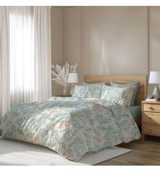 Lenjerie de pat MOZAIK 100% bumbac ranforce 4 piese 