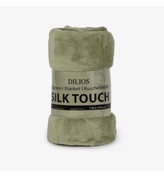 Pătură polară Silk Touch VERDE, 130/170 cm