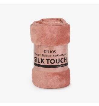 Pătură polară Silk Touch PIERSICĂ, 130/170 cm