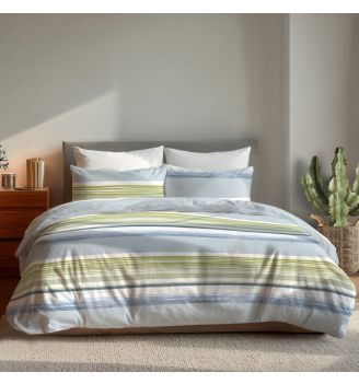 Lenjeria de pat ADISON 100% Bumbac Ranforce 3 piese 