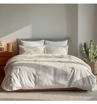 Lenjerie de pat ADEL 100% bumbac ranforce 3 piese 