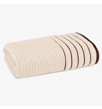 Prosop de baie calitativ HAVANA ecru 70/140 cm 100% bumbac