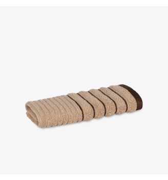 Prosop de baie calitativ HAVANA bej 30/50 cm 100% bumbac