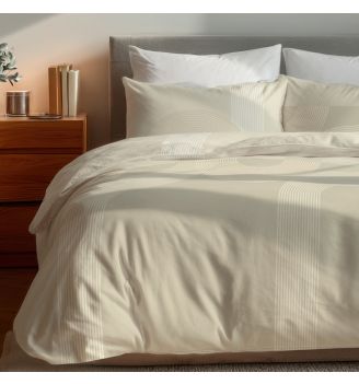 Lenjerie de pat CAMERON 100% bumbac ranforce 2 piese 