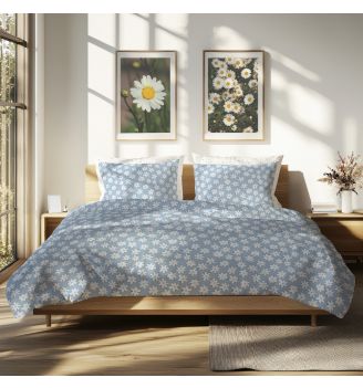 Lenjerie de pat DAISY, 100% bumbac ranforce, 5 piese
