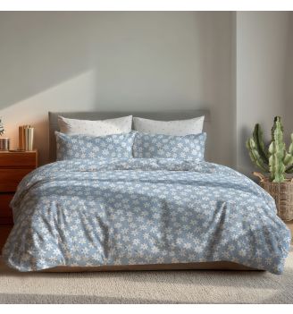 Lenjerie de pat DAISY, 100% bumbac ranforce, 4 piese
