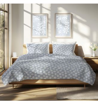 Lenjerie de pat DAISY, 100% bumbac ranforce, 5 piese
