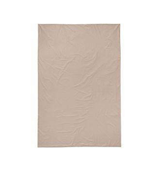 Cearsaf de pat normal SATEEN TAUPE 240/260 cm 100% bumbac satinat