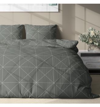 Lenjerie de pat ARTHUR 100% bumbac ranforce 3 piese 