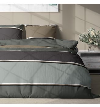 Lenjerie de pat JOHANNES 100% bumbac ranforce 3 piese 