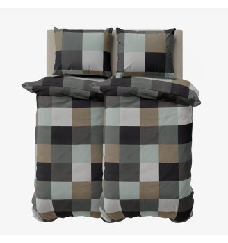 Lenjerie de pat DION 100% bumbac ranforce 5 piese 