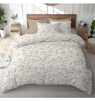 Lenjerie de pat EVELYN 100% bumbac ranforce 3 piese 