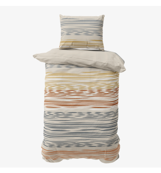 Lenjerie de pat EVERETT 100% bumbac ranforce 2 piese 