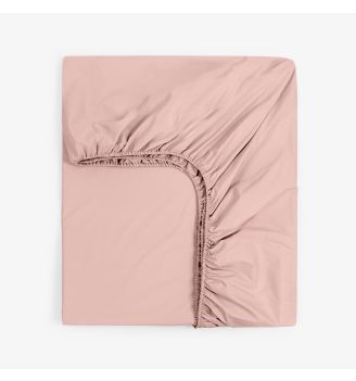 Cearsaf de pat cu elastic PIERSICA PERCALE 200/200/30 cm 