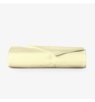 Cearsaf de pat normal SATEEN ECRU 150/260 cm 100% bumbac satinat