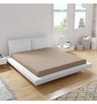 Cearsaf de pat CAPPUCCINO 240/260 cm 100% bumbac ranforce