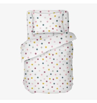 Lenjerie de pat pentru copii JOY 100% bumbac ranforce 3 piese