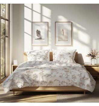 Lenjerie de pat LIN, 100% bumbac ranforce, 5 piese