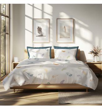 Lenjerie de pat MALVA, 100% bumbac ranforce, 5 piese