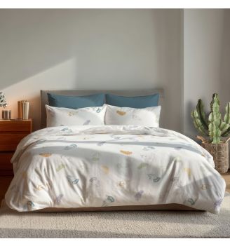 Lenjerie de pat MALVA, 100% bumbac ranforce, 4 piese