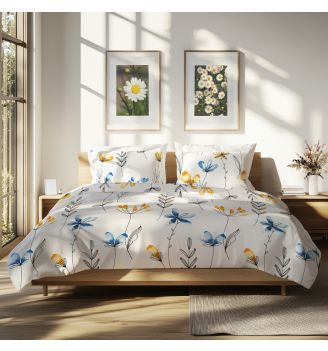 Lenjerie de pat MARIT, 100% bumbac Ranforce, 5 piese