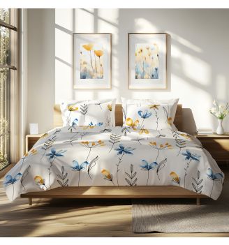 Lenjerie de pat MARIT, 100% bumbac Ranforce, 4 piese