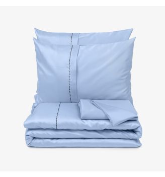 Lenjerie de pat de lux din bumbac satinat 100%natural MORELIA 4 piese