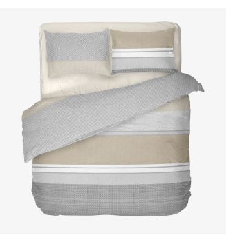 Lenjerie de pat NORTH 100% bumbac ranforce 4 piese