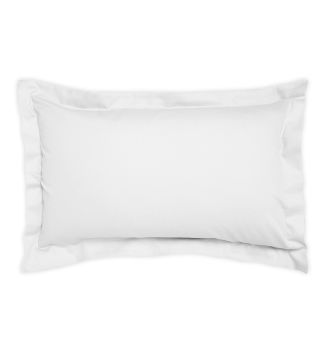 Fata de perna SATEEN ALB 50/70 cm 100% bumbac satinat 