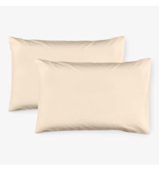 Set de fețe de pernă BEJ, 100% bumbac ranforce, 50/70 cm