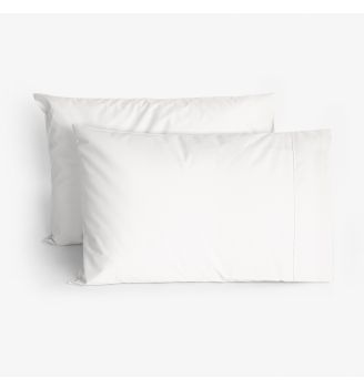 Set fete de perna ALB PERCALE 50/70 cm 