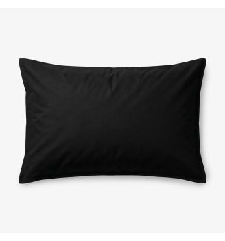 Fata de perna uni NEGRU 100% bumbac ranforce 50/70 cm